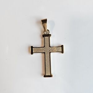 Gold Cross Pendant